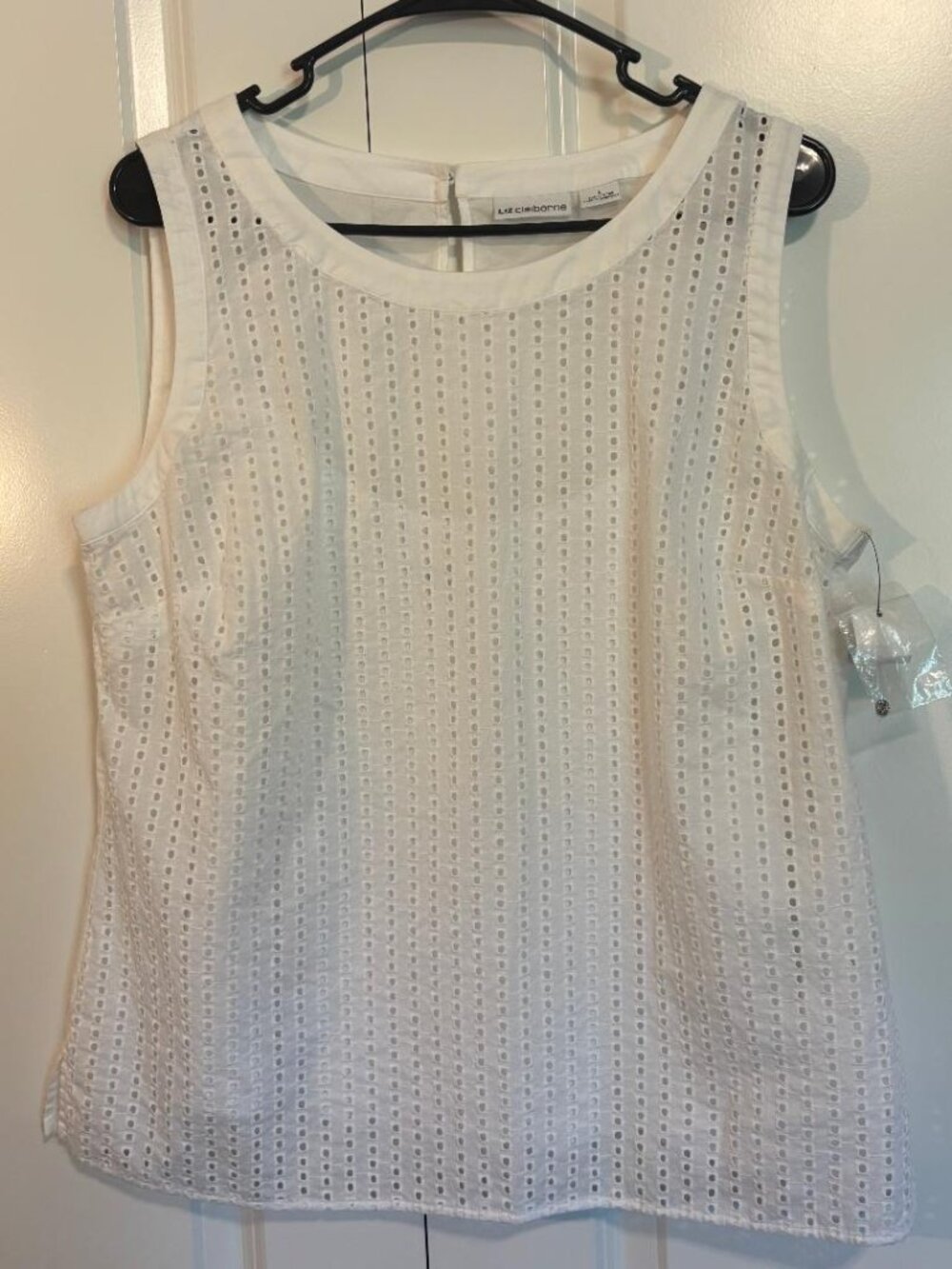 White Eyelet Blouse